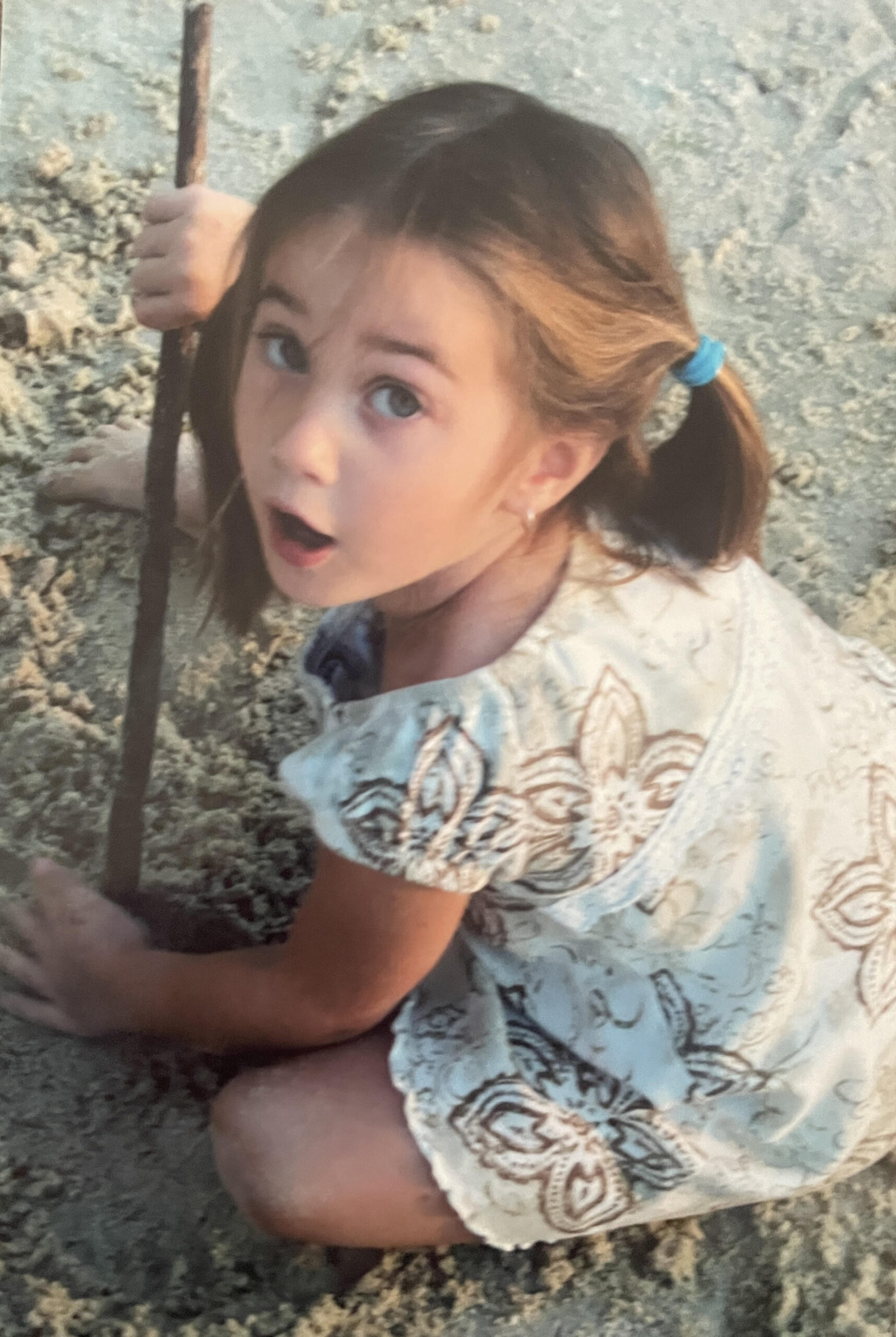 Alexis van Oudtshoorn as a kid